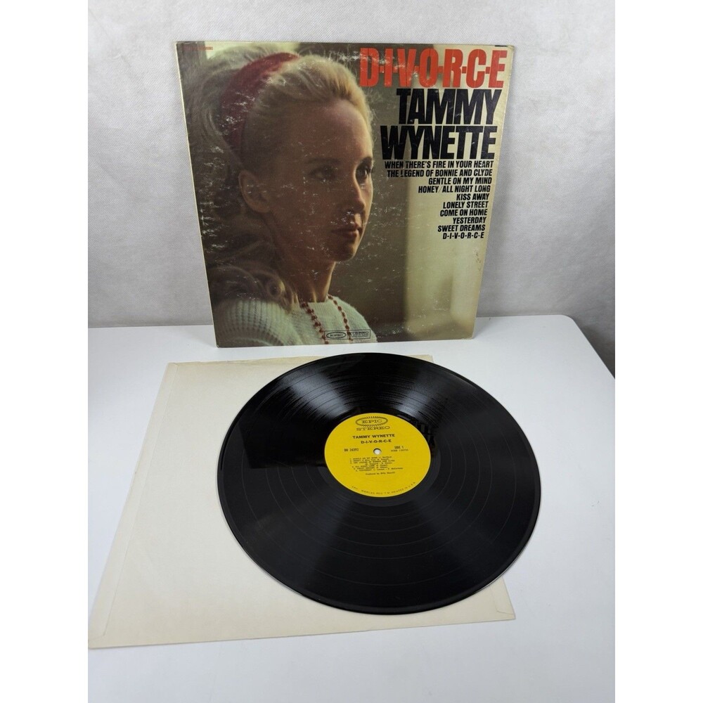 TAMMY WYNETTE D-I-V-O-R-C-E 1968 Epic 1st Press 1st Cut 1A/1A BN26392 Shrink EX
